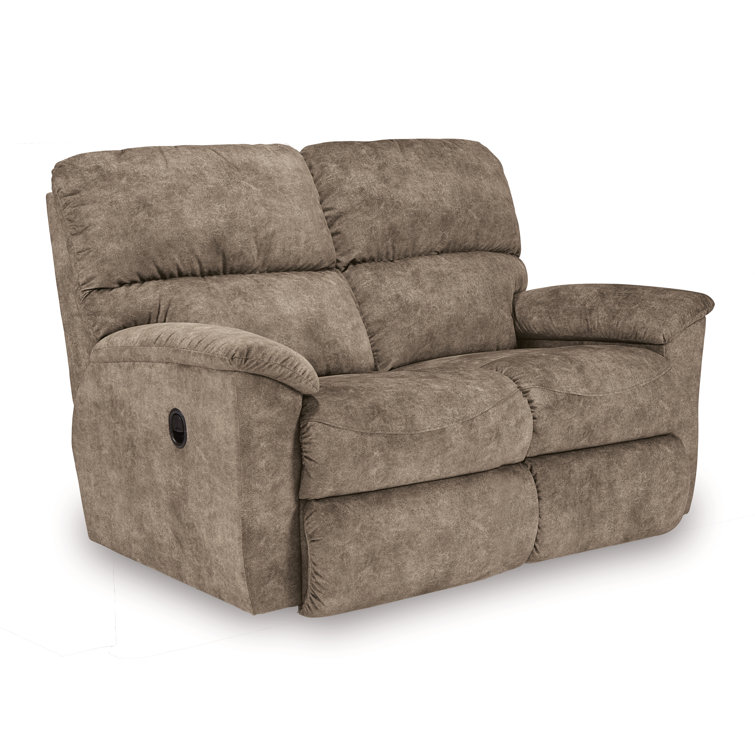 LaZBoy Brooks Reclining Loveseat with iClean Fabric & Reviews Wayfair
